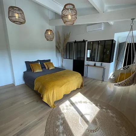 Moderne Au Calme Avec Piscine Privée Pour 6 Personnes * Brignon