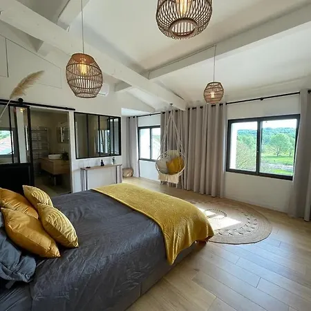 Moderne Au Calme Avec Piscine Privée Pour 6 Personnes Villa *